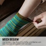 PUTUO Zehensocken Herren Baumwolle 5 Paare – Atmungsaktiv für Sport & Alltag EU 39–47 – Bild 4