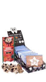 QCHEFS Adventskalender Hund Classic 2026 – 26 Türchen Zahnpflege für alle Hunde – Bild 2