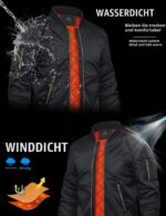 TACVASEN Herren Bomberjacke mit Steppfutter – Übergangsjacke für Alltag & Outdoor – Bild 6