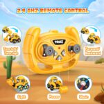 HappyGoLucky RC Bagger 2.4Ghz – Ferngesteuertes Baufahrzeug mit LED für Kinder ab 2 Jahren – Bild 7