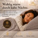 Kuscheli Winter Wende Plüsch Bettwäsche 135x200 – Nicky-Teddy Cashmere Touch Taupe – Bild 5