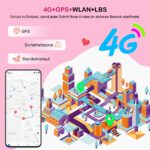 Baolubao 4G Kinder Smartwatch mit GPS, Telefon & SOS – Kinderuhr für 4–12 Jahre – Bild 3
