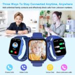 Berilona 4G Kinder-Smartwatch mit Videoanruf & GPS – Telefonuhr für Jungen & Mädchen (4–12 Jahre) – Bild 5