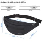 MAXTOP Bauchtasche Wasserdicht – Vielseitige Hüfttasche für Outdoor & Sport – Bild 2