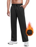 PINSPARK Thermo-Jogginghose Herren mit Fleece – Warme Sporthose für Winter & Training – Bild 2