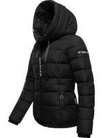 Navahoo Damen Winter-Steppjacke Amayaa – Warme Hüftlänge mit Kapuze – Bild 4