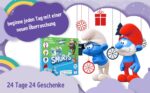 Schlümpfe Adventskalender 2026 – 12 Figuren & 12 Accessoires für Kinder ab 3 Jahren – Bild 3
