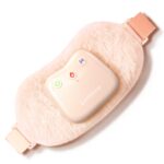 Comfytemp Wärmegürtel Periode mit Massage & Infrarot – Kabelloses Heizkissen für Menstruation