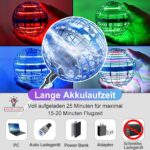 ASORT Hover Fliegender Ball Blau – Intelligente Mini-Drohne mit Bumerang-Effekt für Kinder – Bild 4