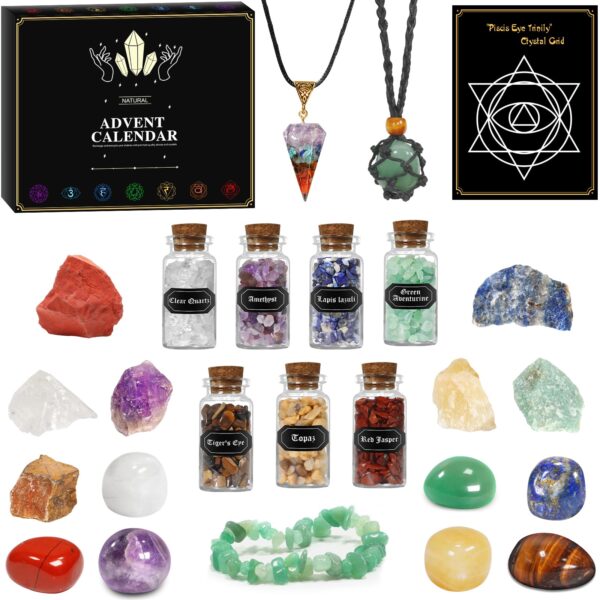 Pozemu Adventskalender 2026 – Edelsteine & Heilkristalle für Meditation & Spiritualität
