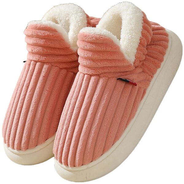 Misolin Hausschuhe Damen & Herren mit Memory Foam – Warme Pantoffeln für Winter