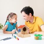 LotFancy Vogelhaus Bausatz mit 2 Häusern – DIY Holz Bastelset für Kinder ab 5 Jahren – Bild 4