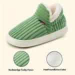 Misolin Hausschuhe Damen Winter mit Memory-Schaum – Warme Pantoffeln mit rutschfester Sohle – Bild 4