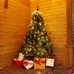 SALCAR 2m LED Lichterkette mit Baumspitzenstern – 280 LEDs Warmweiss für 150–240cm Weihnachtsbäume – Bild 3