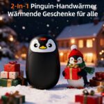 FANDLISS Handwärmer 2er-Set elektrisch 8000mAh – 3 Wärmestufen bis 9h Laufzeit – Bild 2