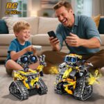 HiWEEGO 5-in-1 Technik Roboter Bausatz mit Fernbedienung & App – Programmierbar für Kinder 6-12+ – Bild 2