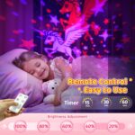 One Fire Sternenhimmel Projektor – 96 Lichtmodi & 360° Rotation für Kinderzimmer – Bild 5