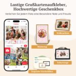 Frameo Digitaler Bilderrahmen 10.1 Zoll Eichenholz WLAN mit 32GB – Fotos teilen per App – Bild 9