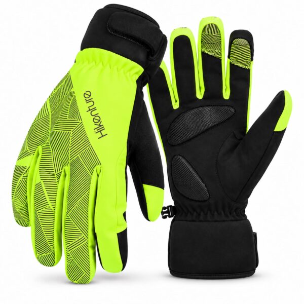 HIKENTURE Winterhandschuhe mit 3M Thinsulate – Wasserdicht & Touchscreen für Fahrrad