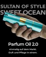 Sultan of Style Sweet Ocean Parfum Öl für Herren – Alkoholfreier Duft mit Argan- & Jojobaöl – Bild 3