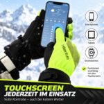 HIKENTURE Winterhandschuhe Wasserdicht mit 3M Thinsulate – Fahrradhandschuhe Unisex – Bild 5