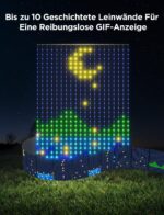 Govee Smart LED Vorhang 4,5x2m mit 1560 LEDs – RGBIC Curtain Lights mit AI & App-Steuerung – Bild 6