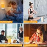 APUZOM Lichtwecker mit Sonnenaufgang – 30 Naturgeräusche & Ladefunktion für erholsamen Schlaf – Bild 6