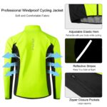 LAMEDA Herren Fahrradjacke Winter – Wasserdicht & Atmungsaktiv für Radfahren & Sport – Bild 3