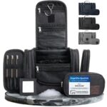 Obics Kulturbeutel XL 8L mit Spiegel & Aufhänger – Waschtasche für Damen & Herren