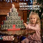 Spielwerk Adventskalender Tannenbaum zum Befüllen – Wiederverwendbar aus Holz – Bild 8