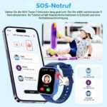 Berilona 4G Kinder-Smartwatch mit Videoanruf & GPS – Telefonuhr für Jungen & Mädchen (4–12 Jahre) – Bild 6