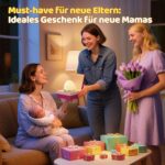 COOLNIGHT Ei-Nachtlicht mit 10 Farben & 10 Helligkeitsstufen – Dimmbar mit Fernbedienung & Timer für Baby – Bild 10