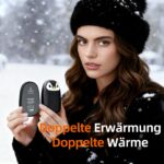 FANDLISS Handwärmer 2er-Set elektrisch 8000mAh – 3 Wärmestufen bis 9h Laufzeit – Bild 7