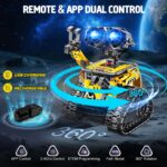 HiWEEGO 5-in-1 Technik Roboter Bausatz mit Fernbedienung & App – Programmierbar für Kinder 6-12+ – Bild 4