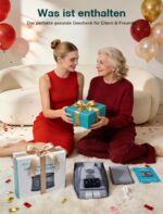 ALLJOY Wärmegürtel Rücken 170cm mit Massagegerät – Kabellos mit 5000mAh Akku – Bild 4