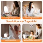 Comfytemp Tageslichtlampe 16.000 Lux – UV-freie Lichttherapie für Schreibtisch & Schlaf – Bild 2