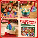 LOCYFENS Adventskalender 2026 – 24 Dracheneier mit beweglichen Drachen-Figuren für Kinder ab 3+ – Bild 7