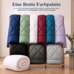 WAVVE Winterbettdecke 135x200 cm – Wärmende Steppdecke aus Mikrofaser – Bild 8