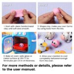 ARTFLY Polymer Clay Set mit 50 Farben & 18 Werkzeugen – Modelliermasse für kreative DIY-Projekte – Bild 7