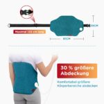 Comfytemp Rücken Heizkissen 39x61cm mit 9 Wärmestufen – Elektrisches Wärmegürtel für Rückenschmerzen – Bild 2