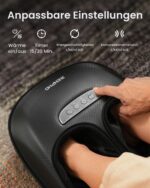 RENPHO Fussmassagegerät Elektrisch mit Shiatsu & Wärmefunktion – Ganzer Fuss bis Grösse 47 – Bild 2