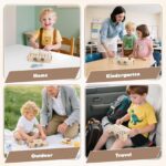 Vanplay Montessori Holzspielzeug mit Schraubendreher-Set – Motorikspielzeug ab 3 Jahren – Bild 5