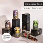 Besser im Glas Bio Tee Adventskalender 2026 – 24 Gourmet Teesorten, nachhaltig verpackt – Bild 3