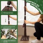 DELICHTER Olivenbaum 180 cm mit 300 LED warmweiss – Deko-Lichterbaum für Innen & Aussen – Bild 5