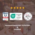 BEDSURE Winterdecke 220x240 cm 450gsm – OEKO-TEX zertifiziert Bettdecke – Bild 4