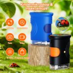 Ashfly Digitales Kindermikroskop 1080P HD – 200x Vergrösserung mit LED für Entdecker 4–12 Jahre – Bild 2