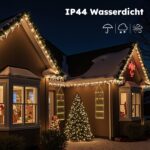 LEDYA Weihnachts-Leiter-Lichterkette 1,25m mit 98 LEDs & 8 Modi – Festliche Dekoration – Bild 4