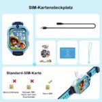 Baolubao 4G Smartwatch Kinder mit GPS, Telefon & SOS – Kinderuhr für 4-12 Jahre – Bild 10