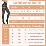 DDOBB 2er Pack Thermo-Strumpfhose Damen – Fleece gefüttert für Winter & Herbst – Bild 6