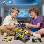 HiWEEGO 5-in-1 Technik Roboter Bausatz mit Fernbedienung & App – Programmierbar für Kinder 6-12+ – Bild 7